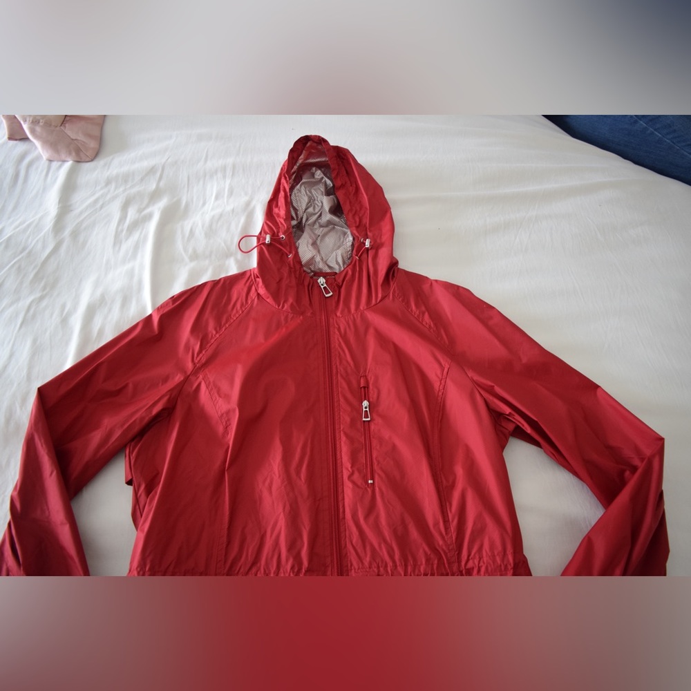 Calvin Klein Performance Rain Jacket (Red) - image 3